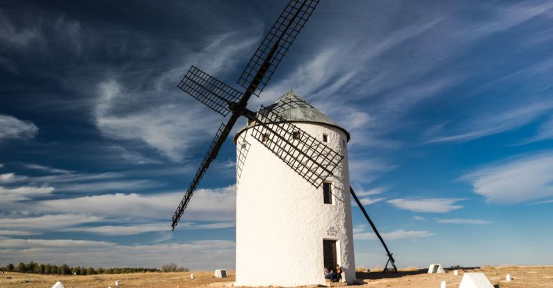 Giants - White and Gray Windmill on Open Field