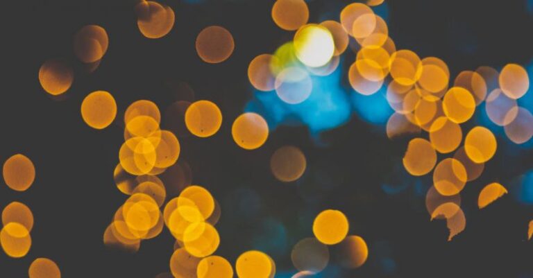 Effects - Yellow Bokeh Photo